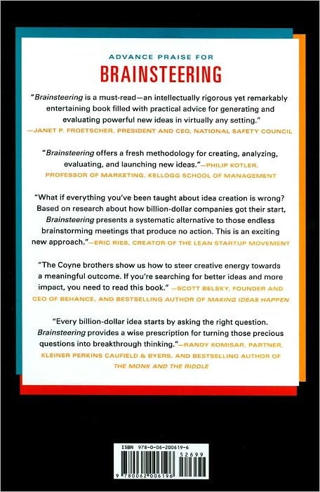 Brainsteering: A Better Approach to Breakthrough Ideas