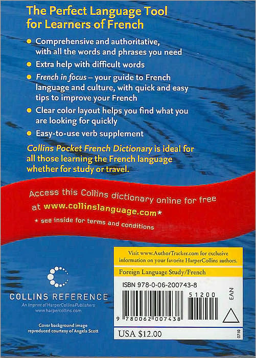 Collins Pocket French Dictionary 6th Edition