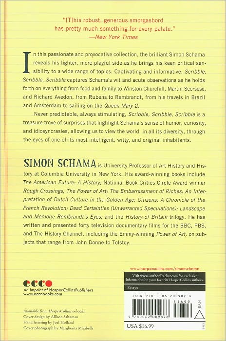 Scribble, Scribble, Scribble: Writing on Politics, Ice Cream, Churchill, and My Mother