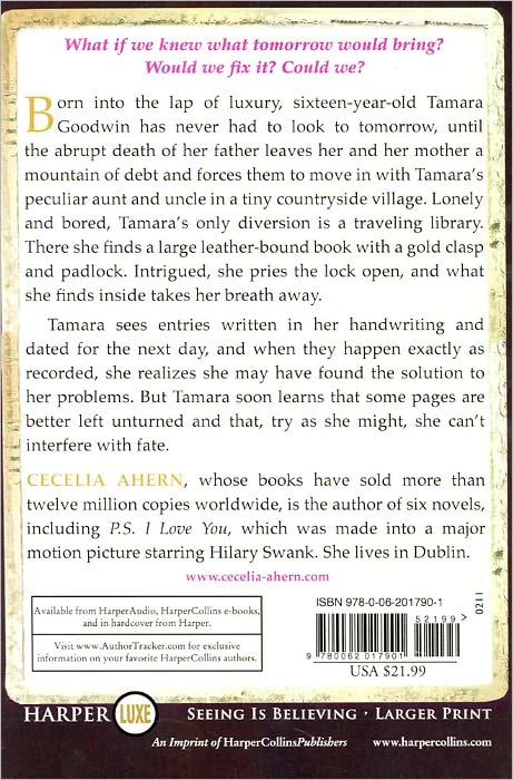 The Book of Tomorrow LP: A Novel