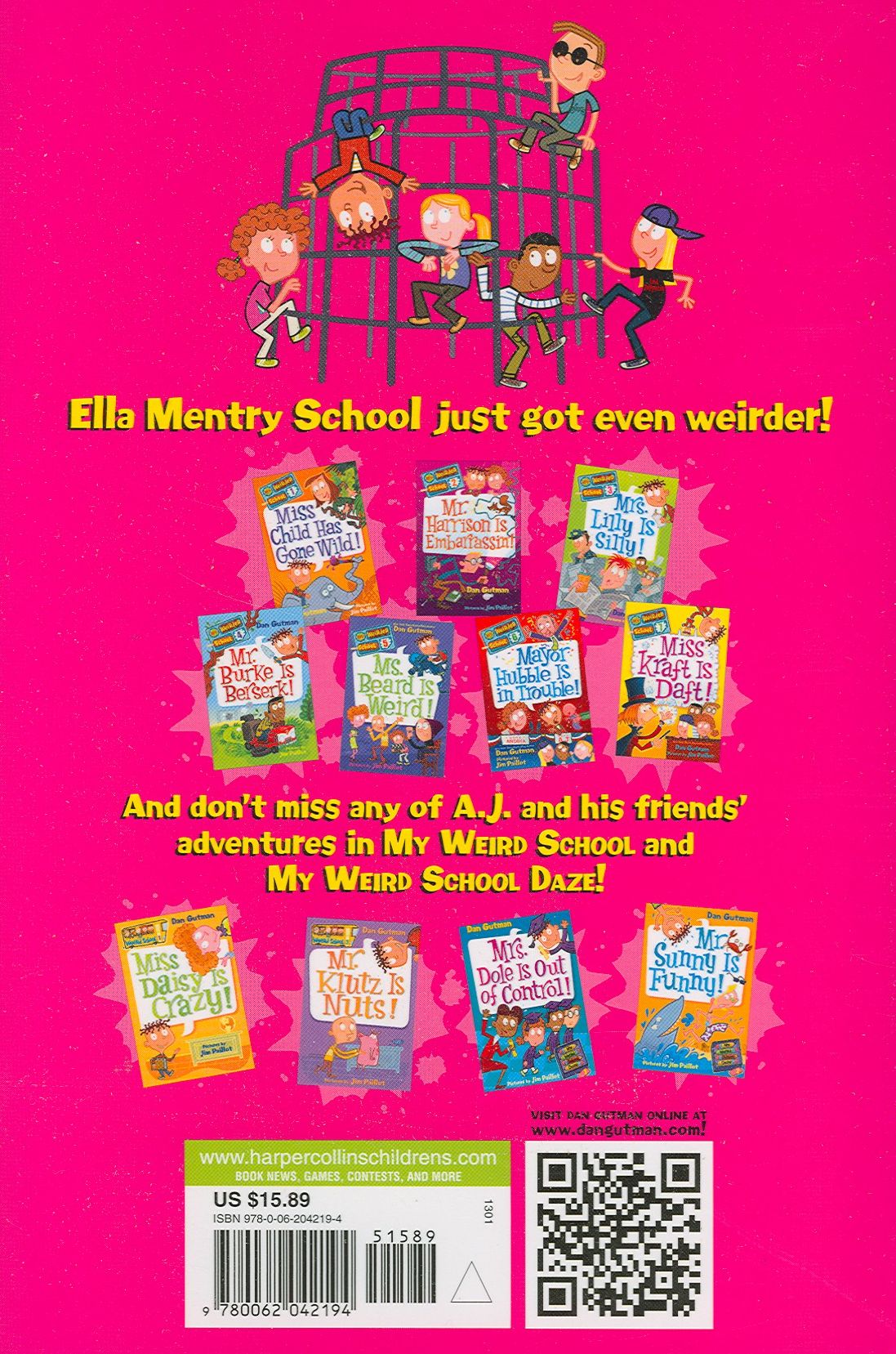Dr. Nicholas Is Ridiculous! (My Weirder School Series #8)