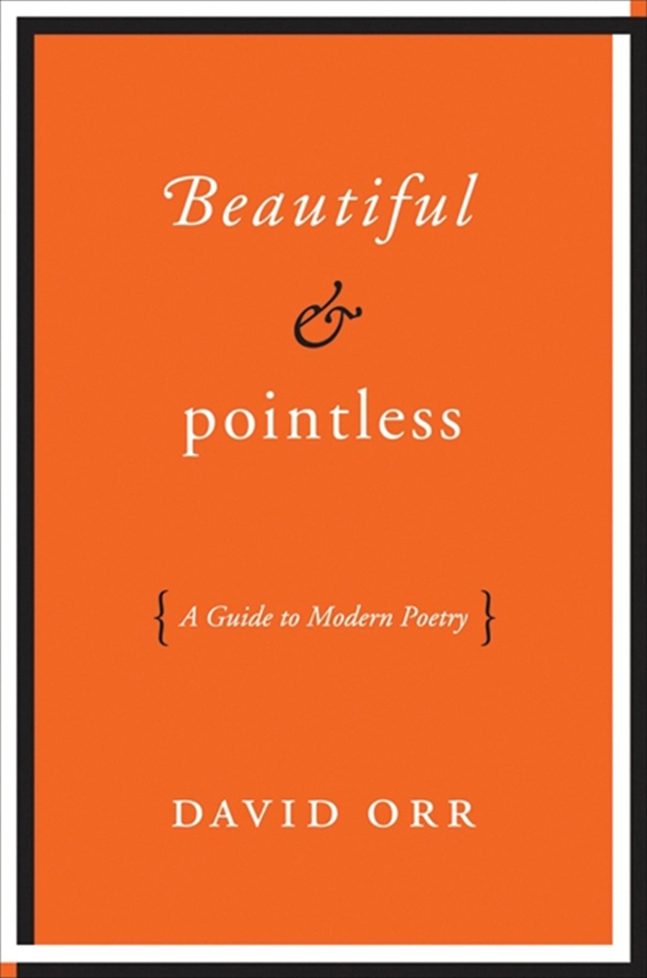 Beautiful and Pointless: A Guide to Modern Poetry