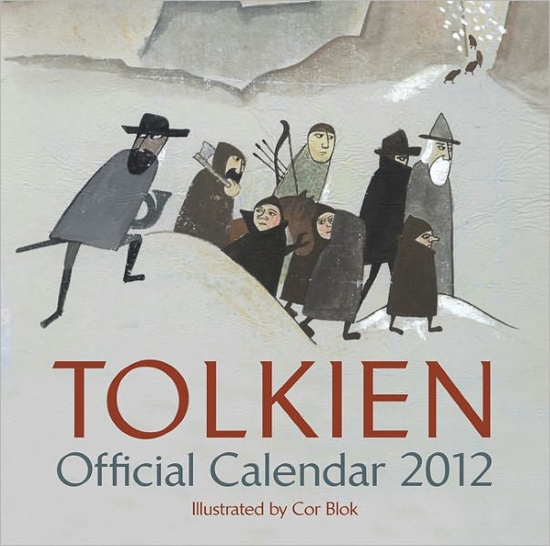 2012 Tolkien Wall Calendar
