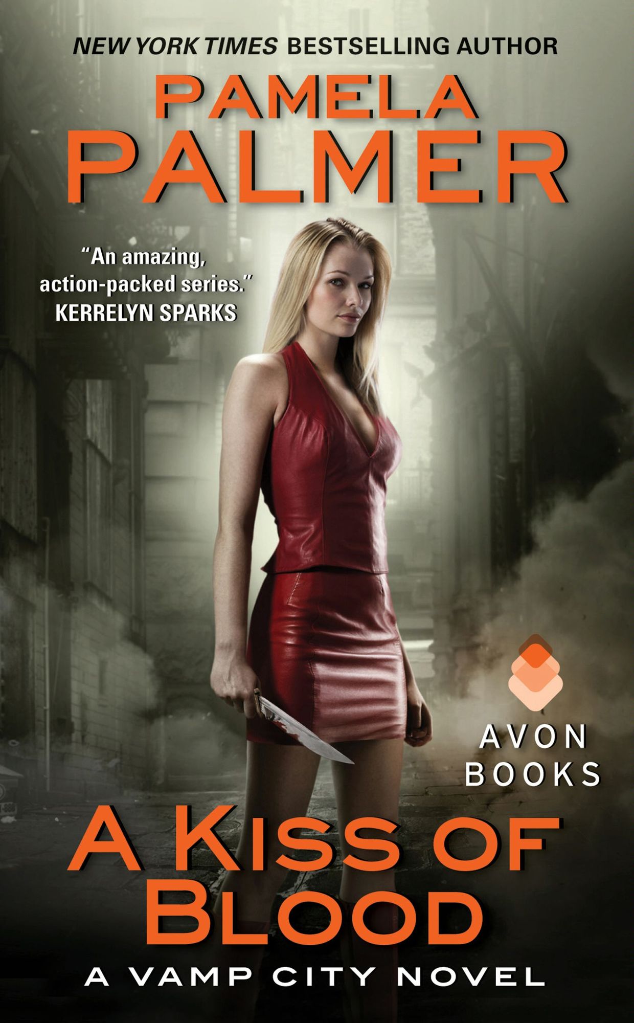 A Kiss of Blood (Vamp City Series #2)