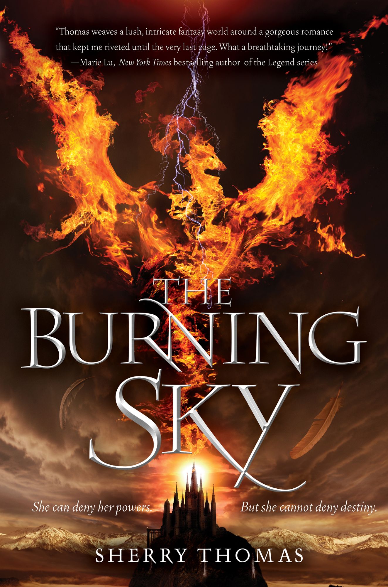 The Burning Sky (Elemental Trilogy #1)