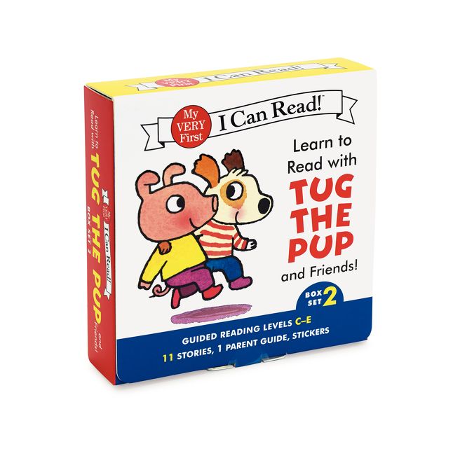 Learn to Read with Tug the Pup and Friends! Box Set 2: Guided Reading Levels C-E