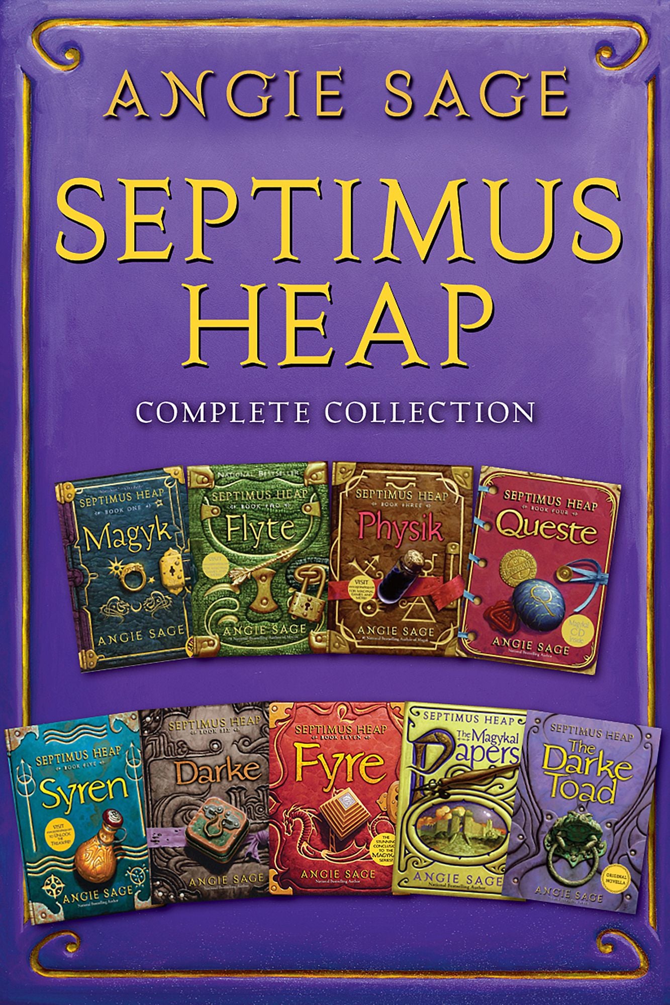 Septimus Heap Complete Collection: Books One Through Seven Plus The Magykal Papers and The Darke Toad