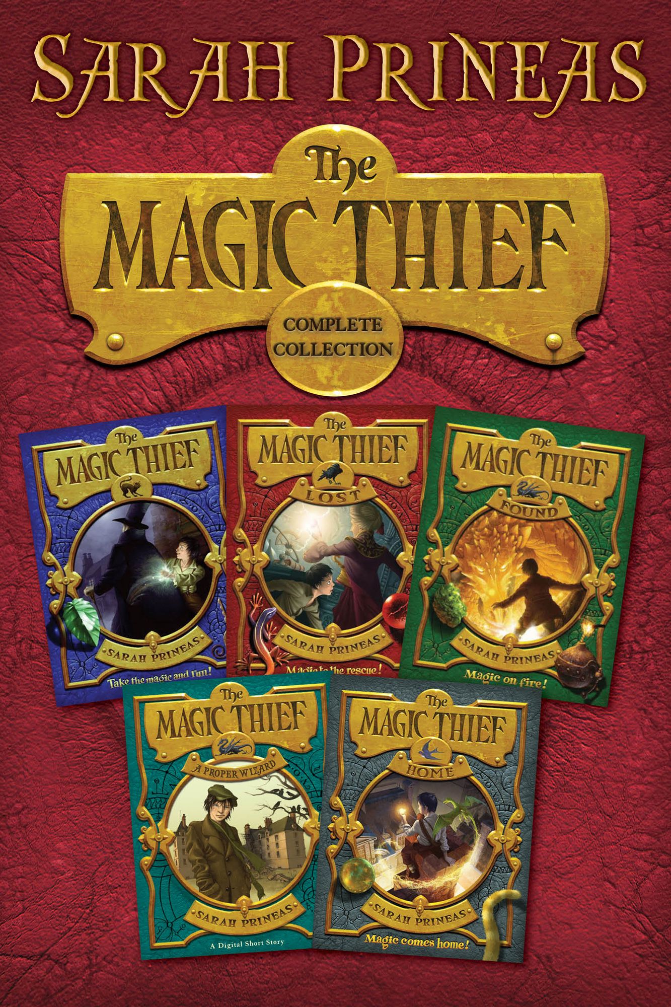 The Magic Thief Complete Collection: The Magic Thief, Lost, Found, A Proper Wizard, Home