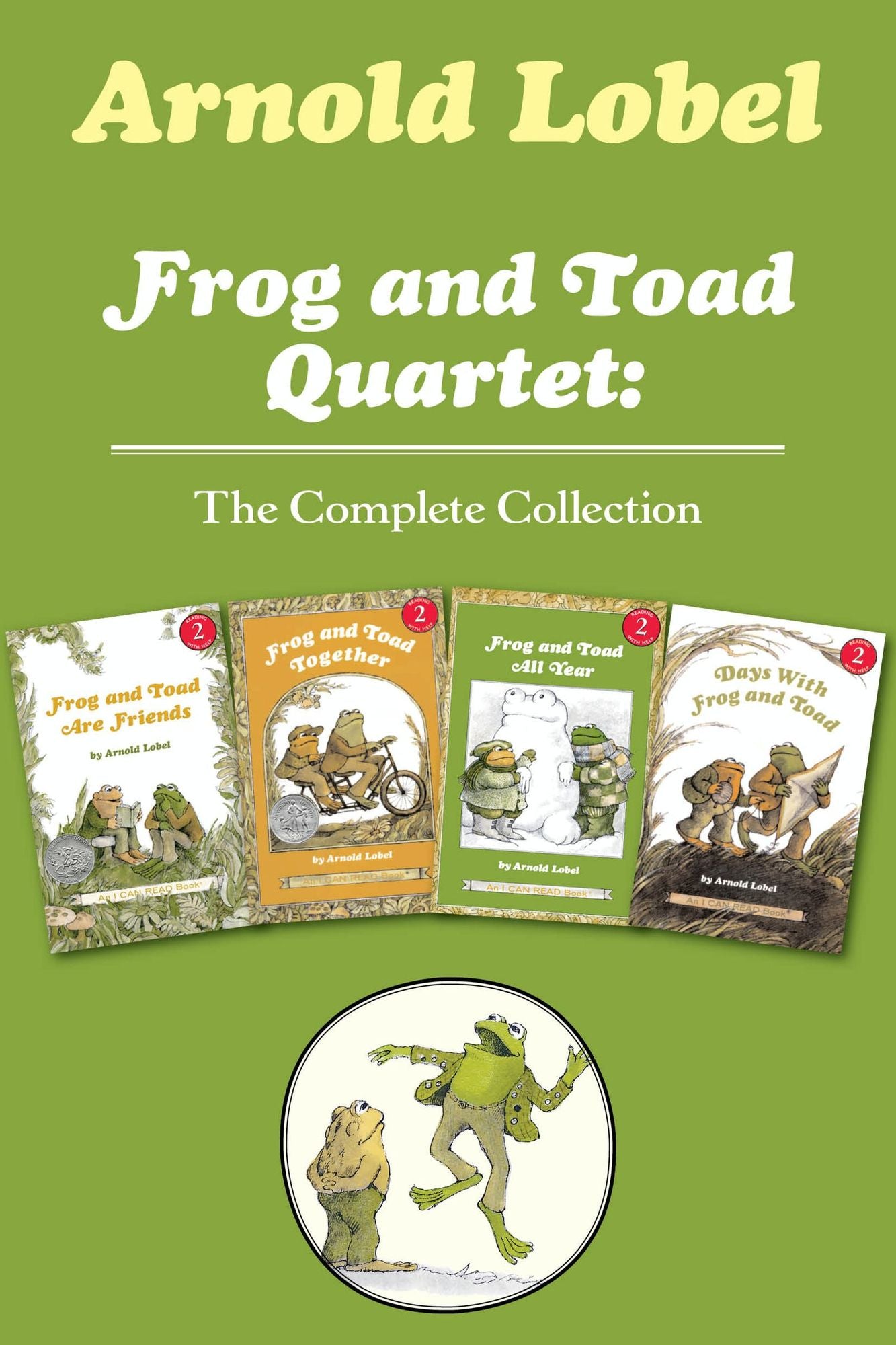 Frog and Toad Quartet: The Complete Collection: I Can Read Level 2: Frog and Toad are Friends, Frog and Toad Together, Frog and Toad All Year, Days with Frog and Toad