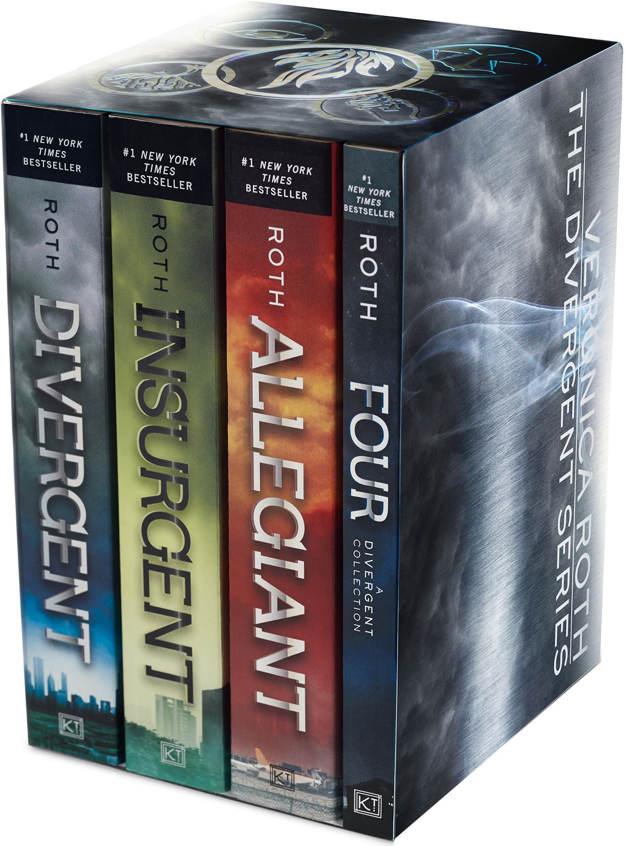 Divergent Series Four-Book Paperback Box Set: Divergent, Insurgent, Allegiant, Four