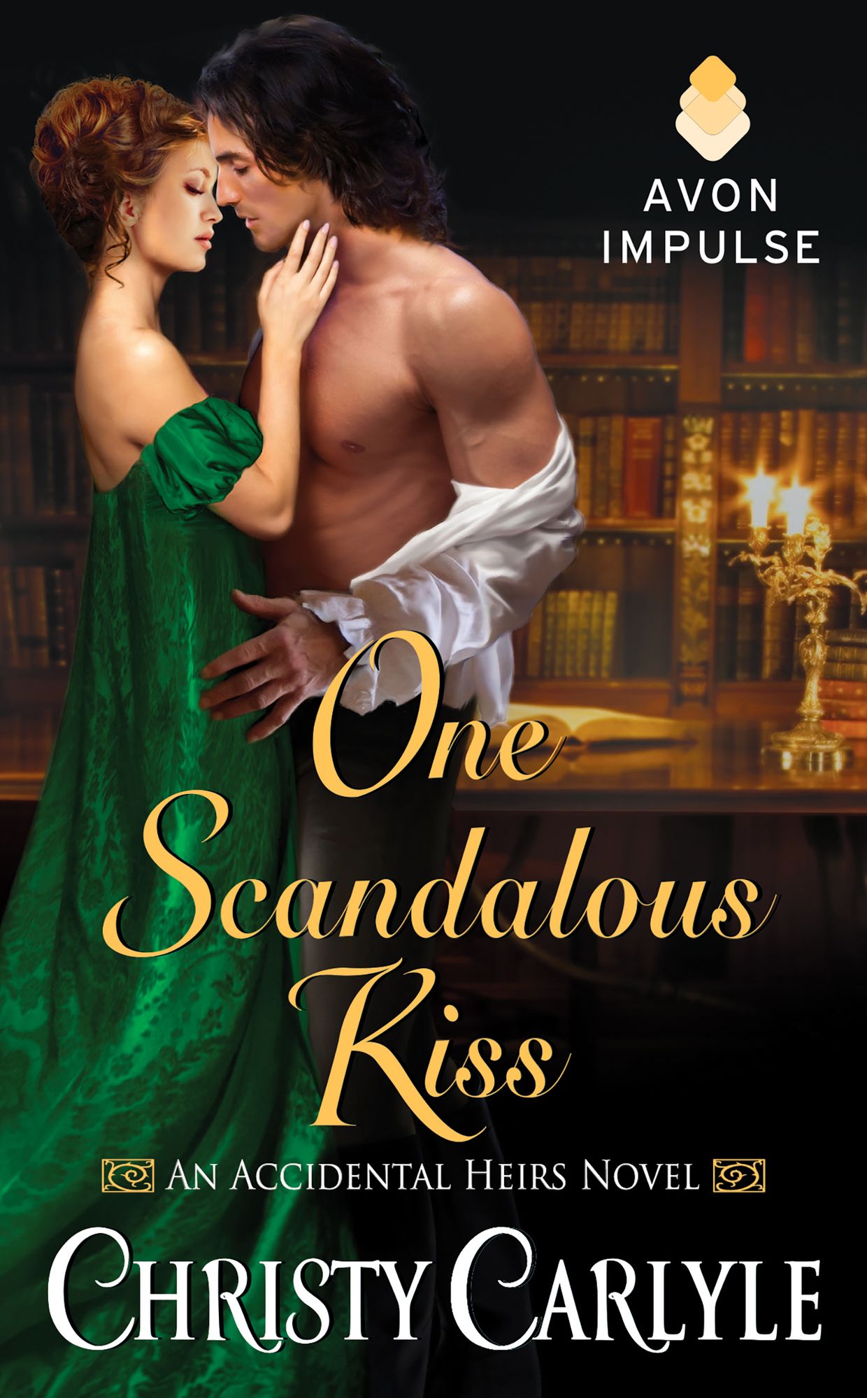 One Scandalous Kiss (Accidental Heirs Series #1)