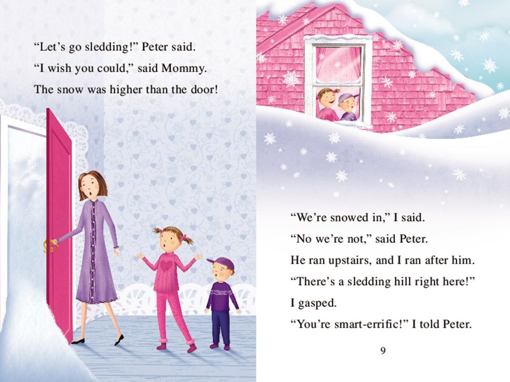 Pinkalicious and the Amazing Sled Run