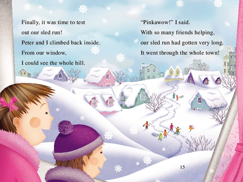 Pinkalicious and the Amazing Sled Run