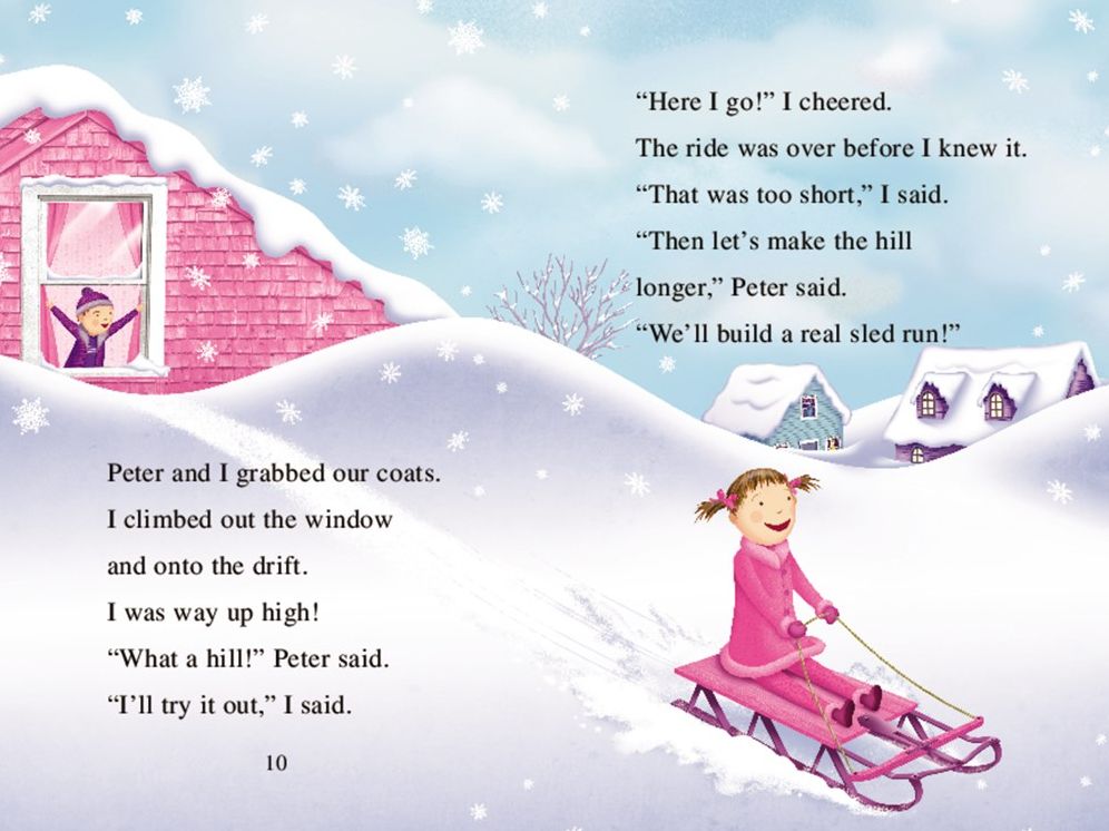 Pinkalicious and the Amazing Sled Run
