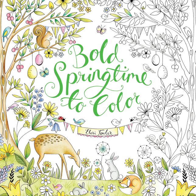 Bold Springtime to Color