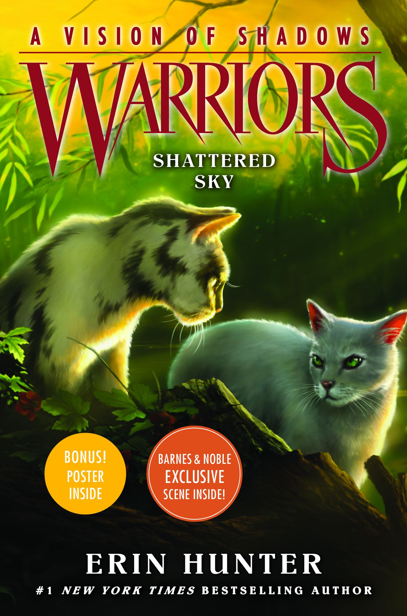 Shattered Sky (B&N Exclusive Edition) (Warriors: A Vision of Shadows Series #3)