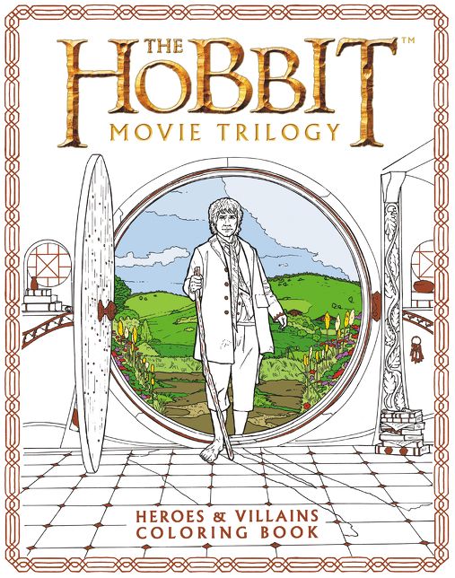 The Hobbit Movie Trilogy: Heroes and Villains Coloring Book