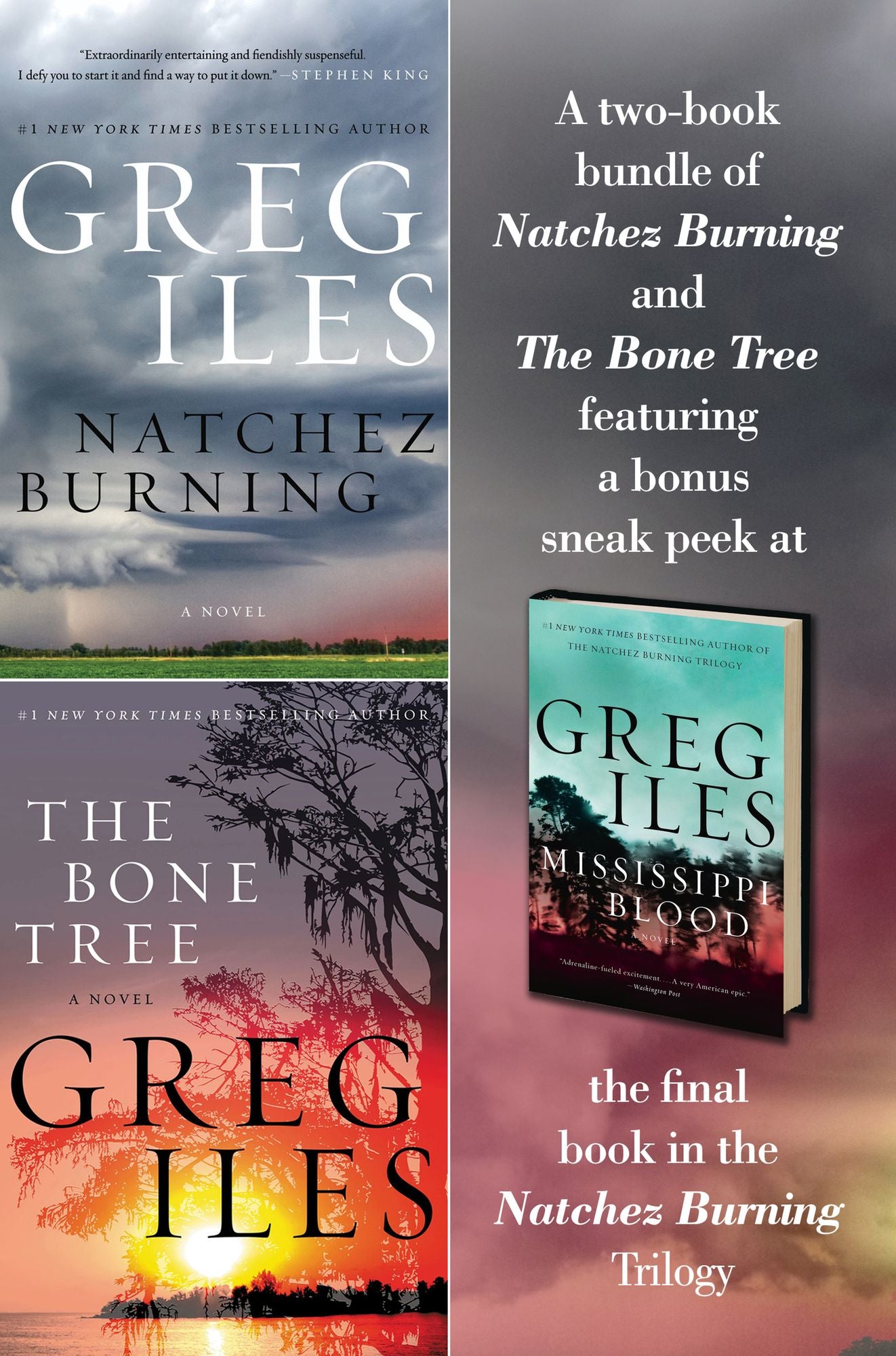 Natchez Burning & Bone Tree Bundle (Natchez Burning Series #1 & 2)