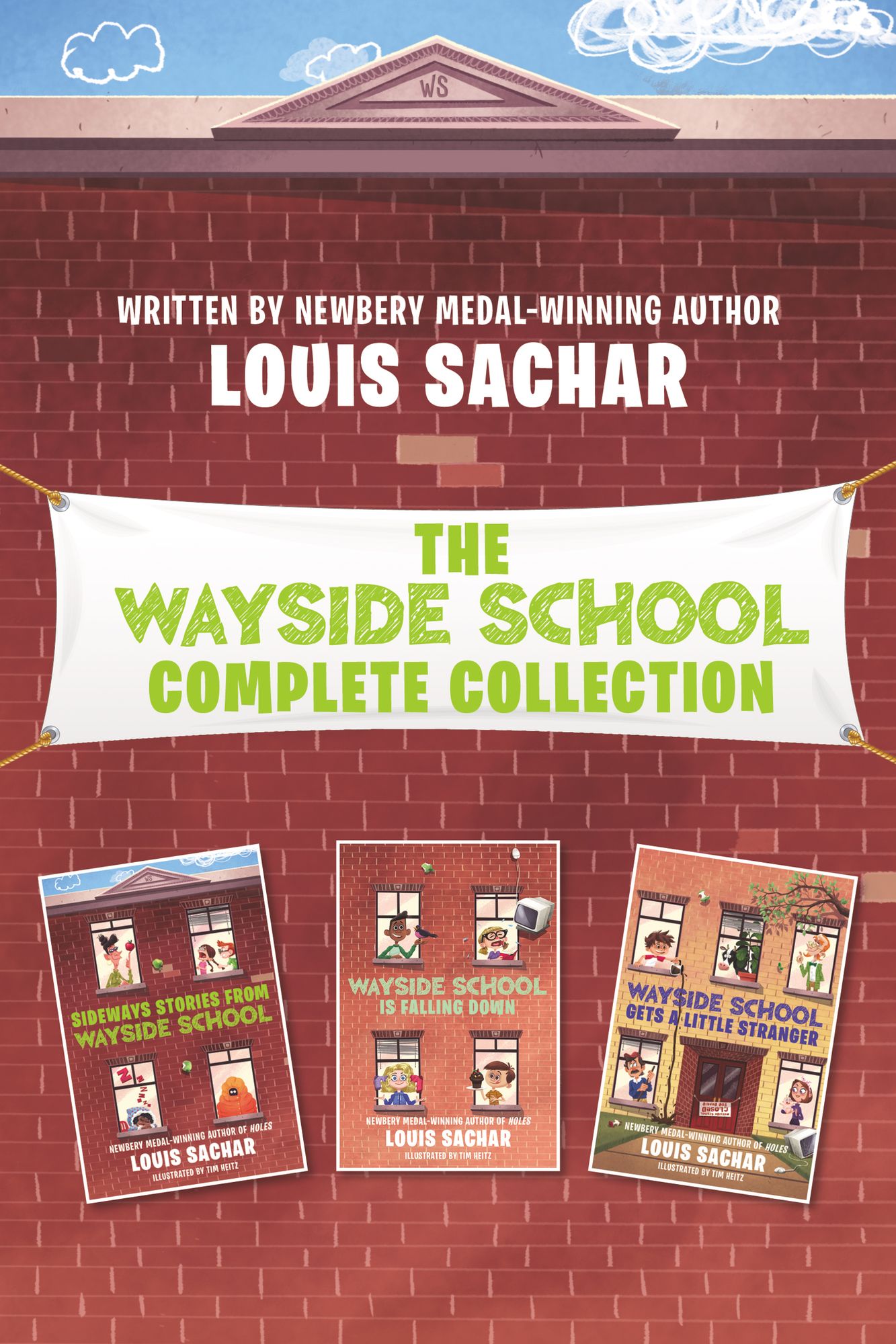 Wayside School Complete Collection: Sideways Stories from Wayside School, Wayside School Is Falling Down, Wayside School Gets a Little Stranger