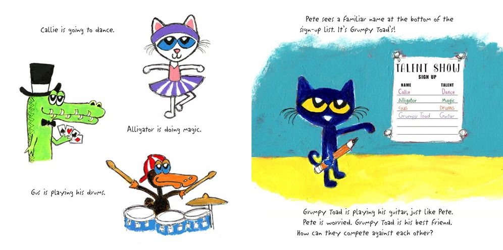 Talent Show Trouble (Pete the Cat Series)