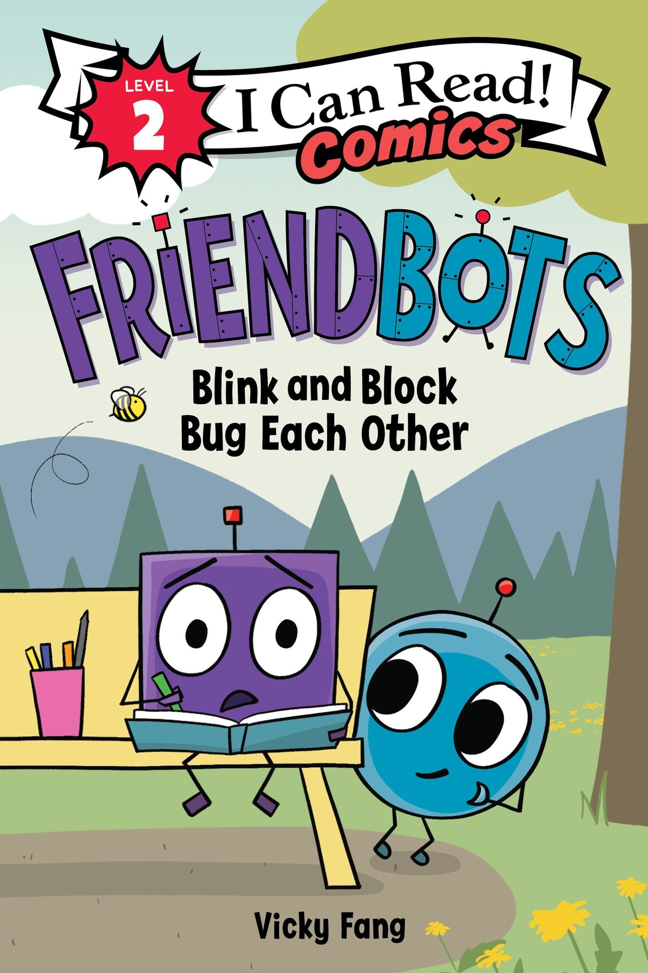 Friendbots: Blink and Block Bug Each Other