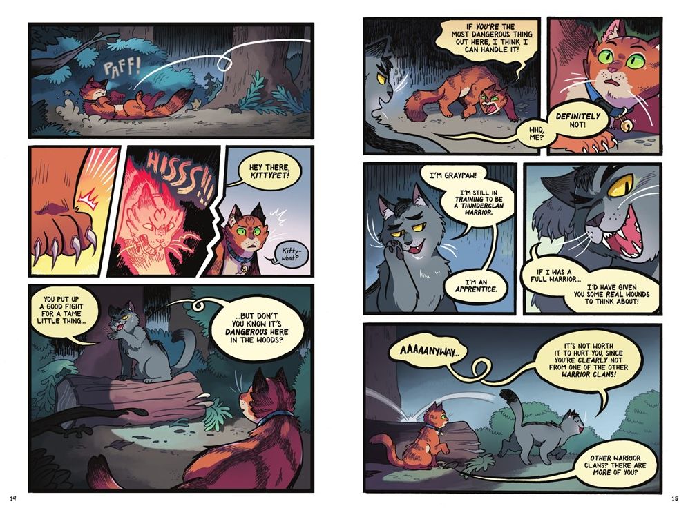 Warriors Graphic Novel: The Prophecies Begin #1