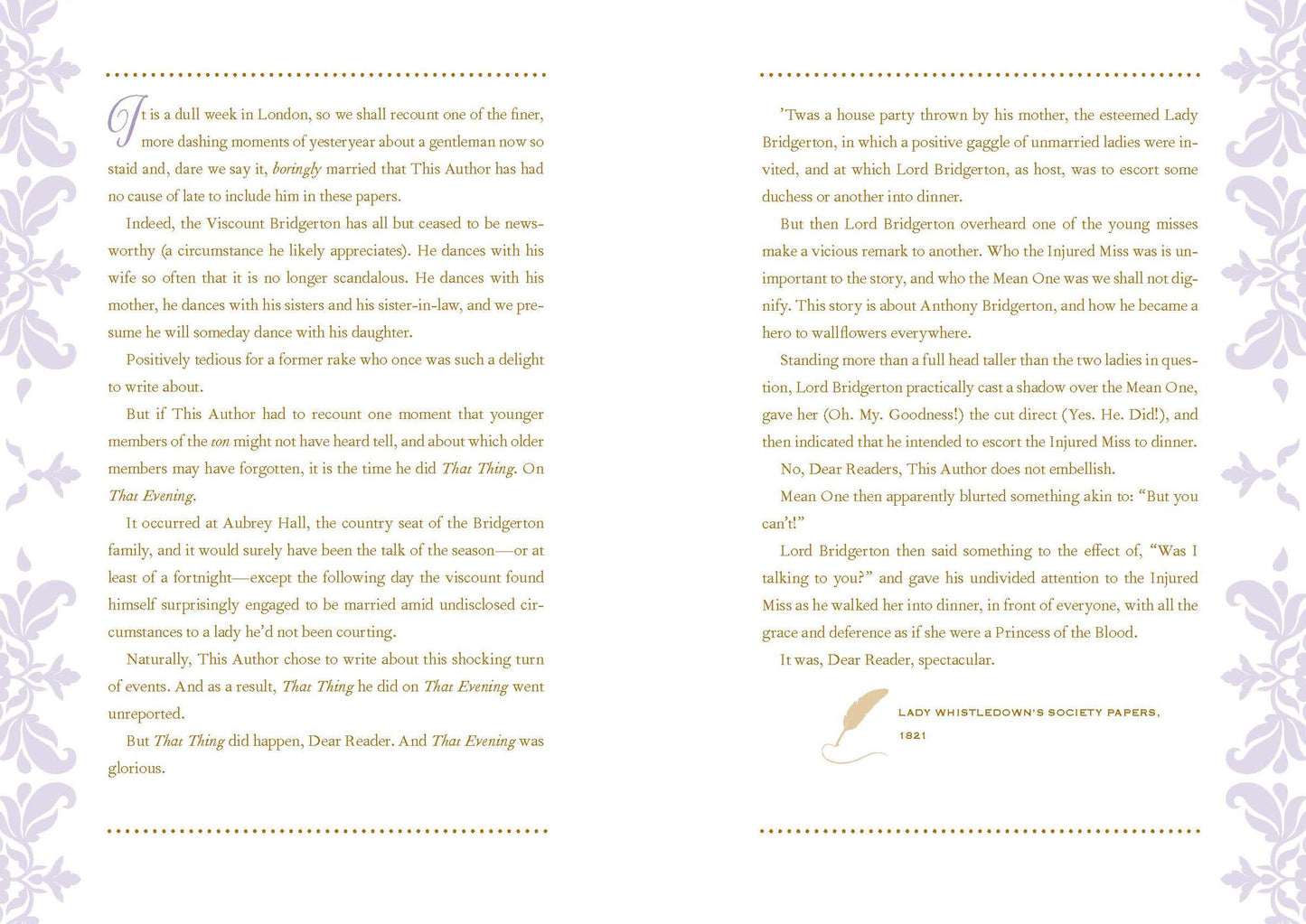 The Wit and Wisdom of Bridgerton: Lady Whistledown's Official Guide