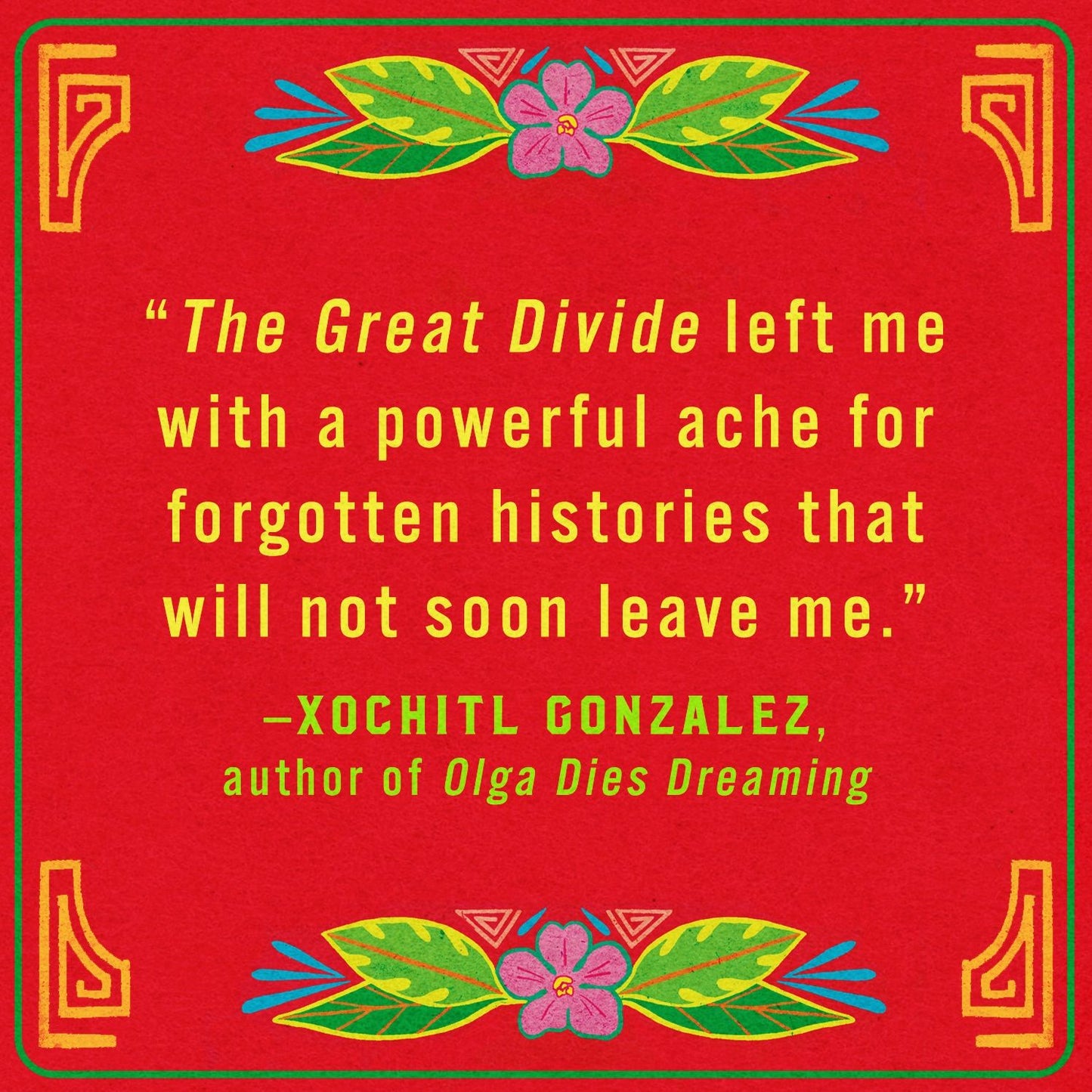 The Great Divide: A Novel