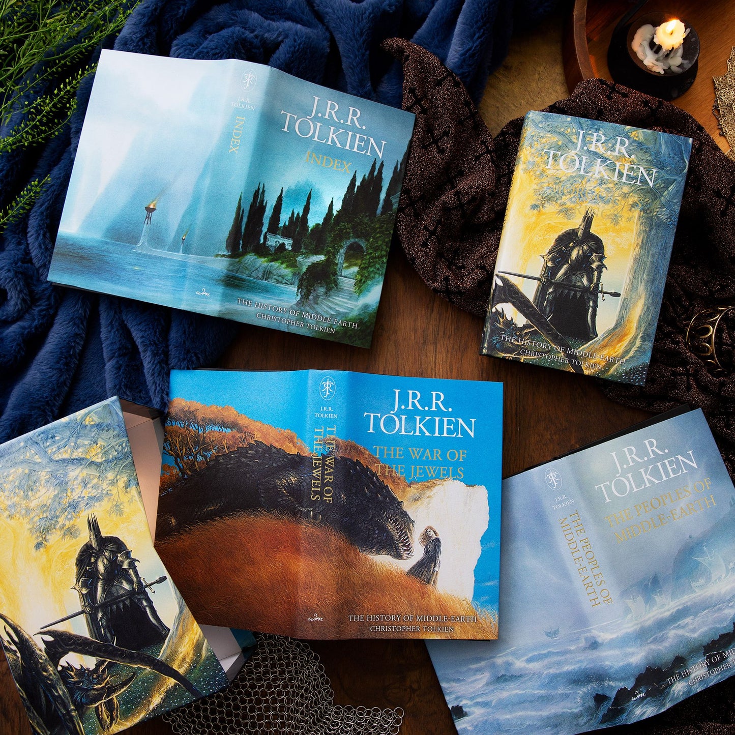The History of Middle-earth Box Set #4: Morgoth's Ring / The War of the Jewels / The Peoples of Middle-earth / Index