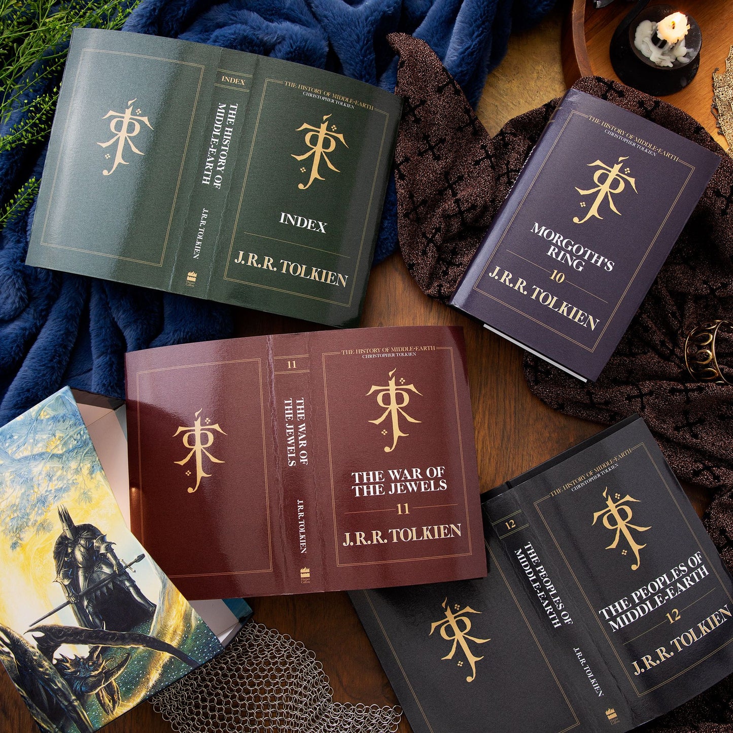 The History of Middle-earth Box Set #4: Morgoth's Ring / The War of the Jewels / The Peoples of Middle-earth / Index