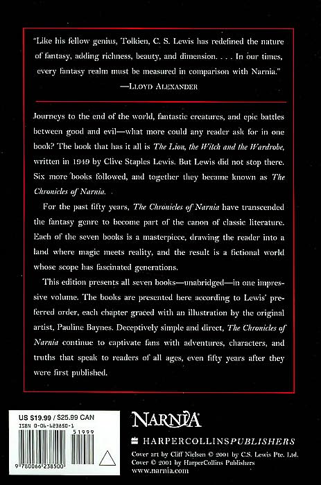 The Chronicles of Narnia: 7 Books in 1 Paperback