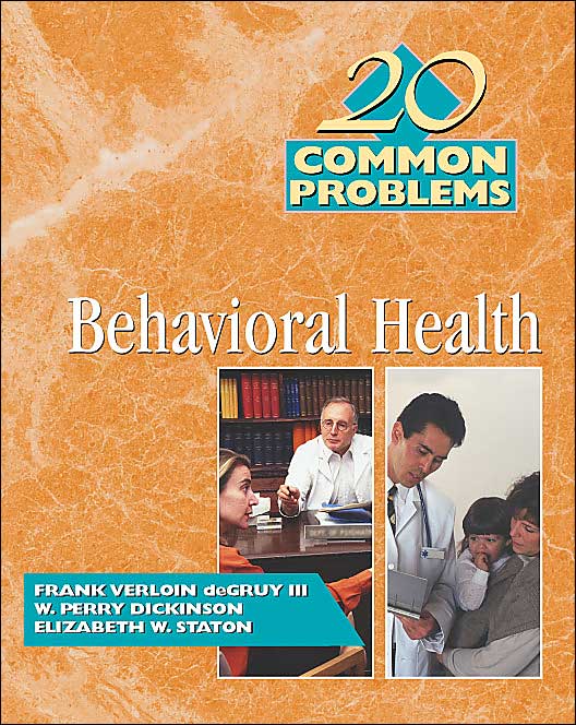 20 Common Problems In Behavioral Health