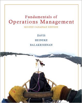 Fundamentals of Operations Management (Canadian)