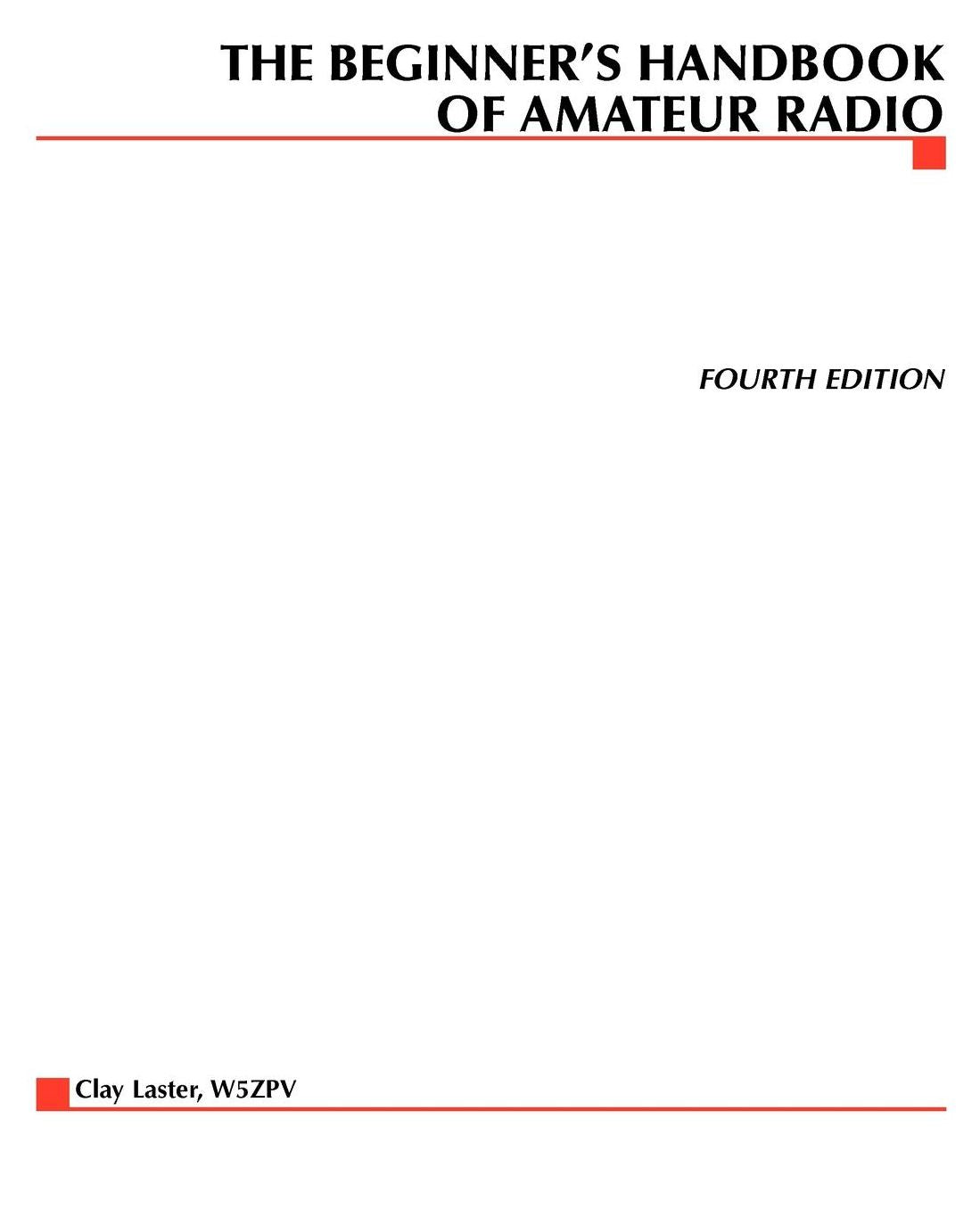 Beginner's Handbook Of Amateur Radio