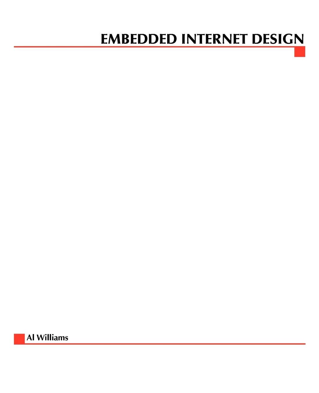 Embedded Internet Design