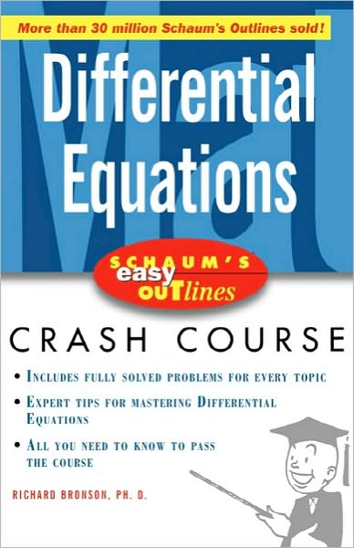 Schaum's Easy Outline Of Differential Equations