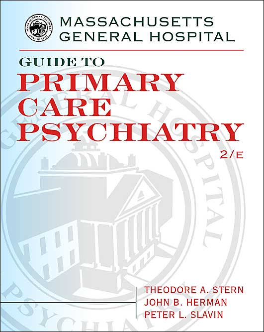 Massachusetts General Hospital Guide To Primary Care Psychiatry