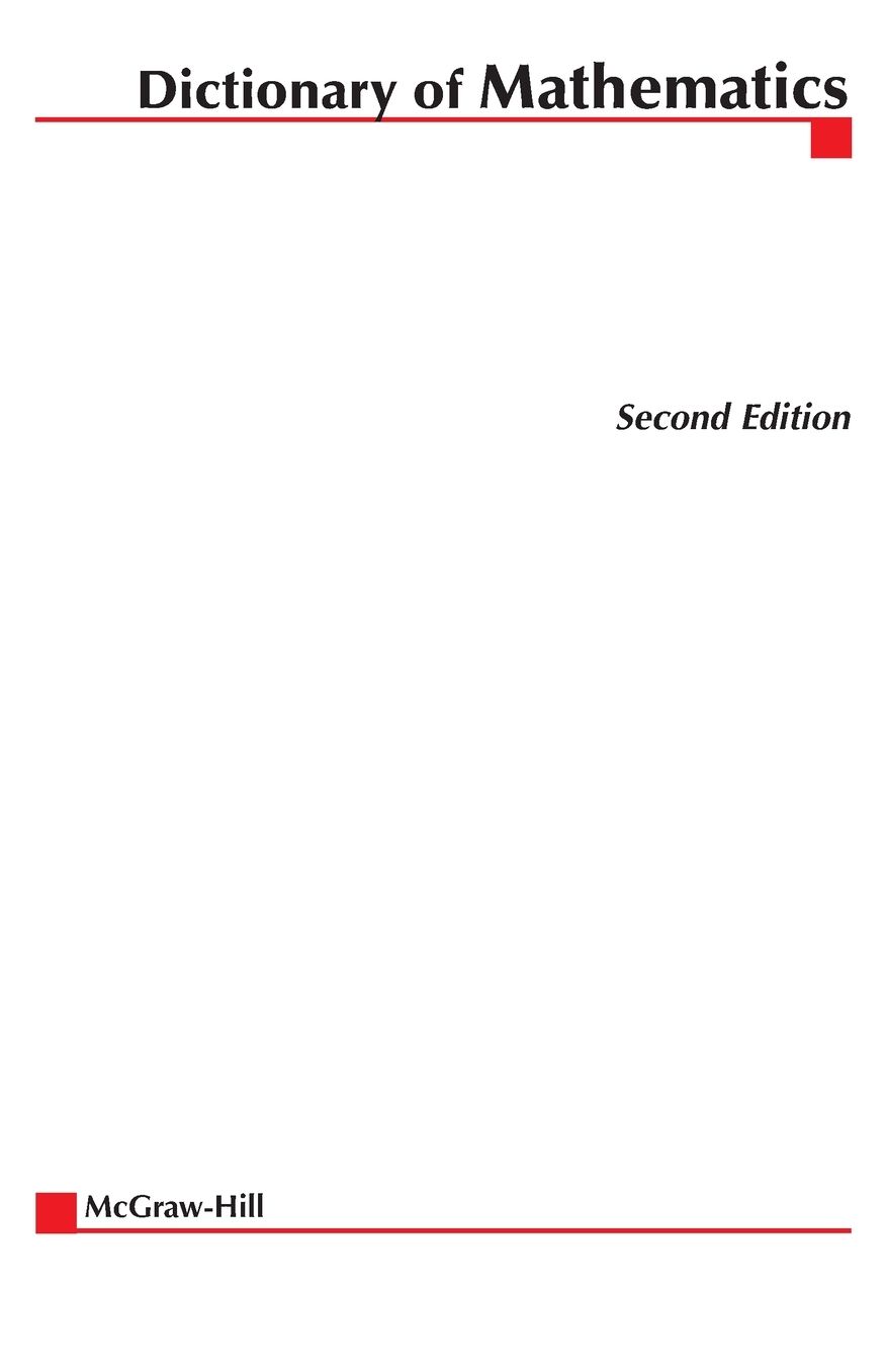 Dictionary Of Mathematics