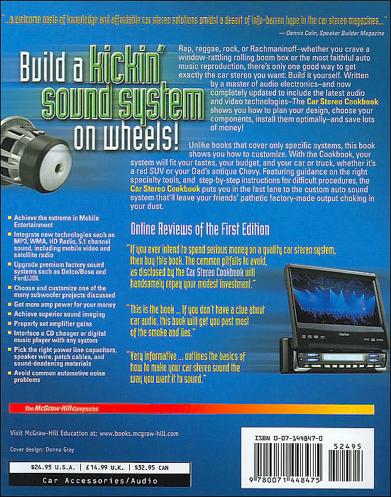 Car Stereo Cookbook