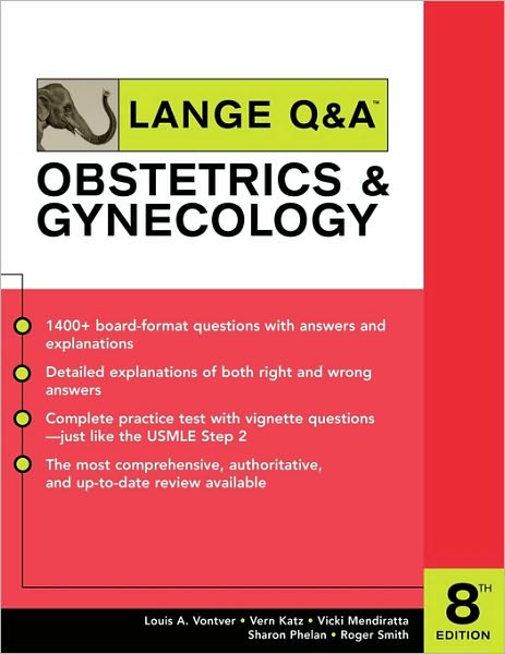 Lange Q&A Obstetrics & Gynecology, Eighth Edition