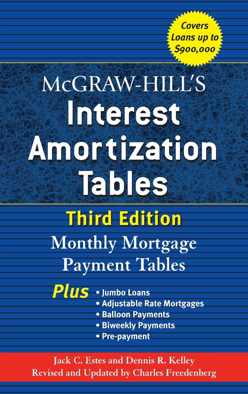 McGraw-Hill's Interest Amortization Tables