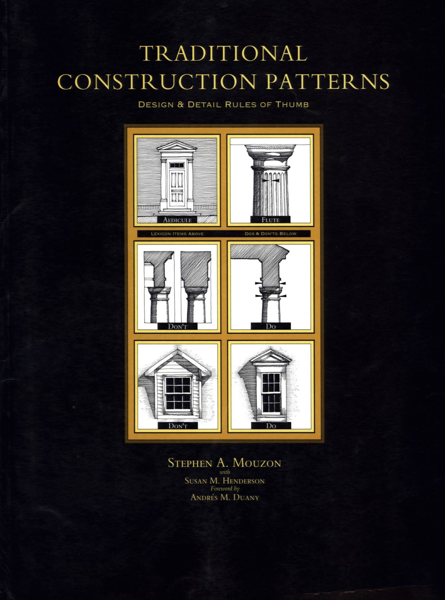 Traditional Construction Patterns: Design and Detail Rules-of-Thumb