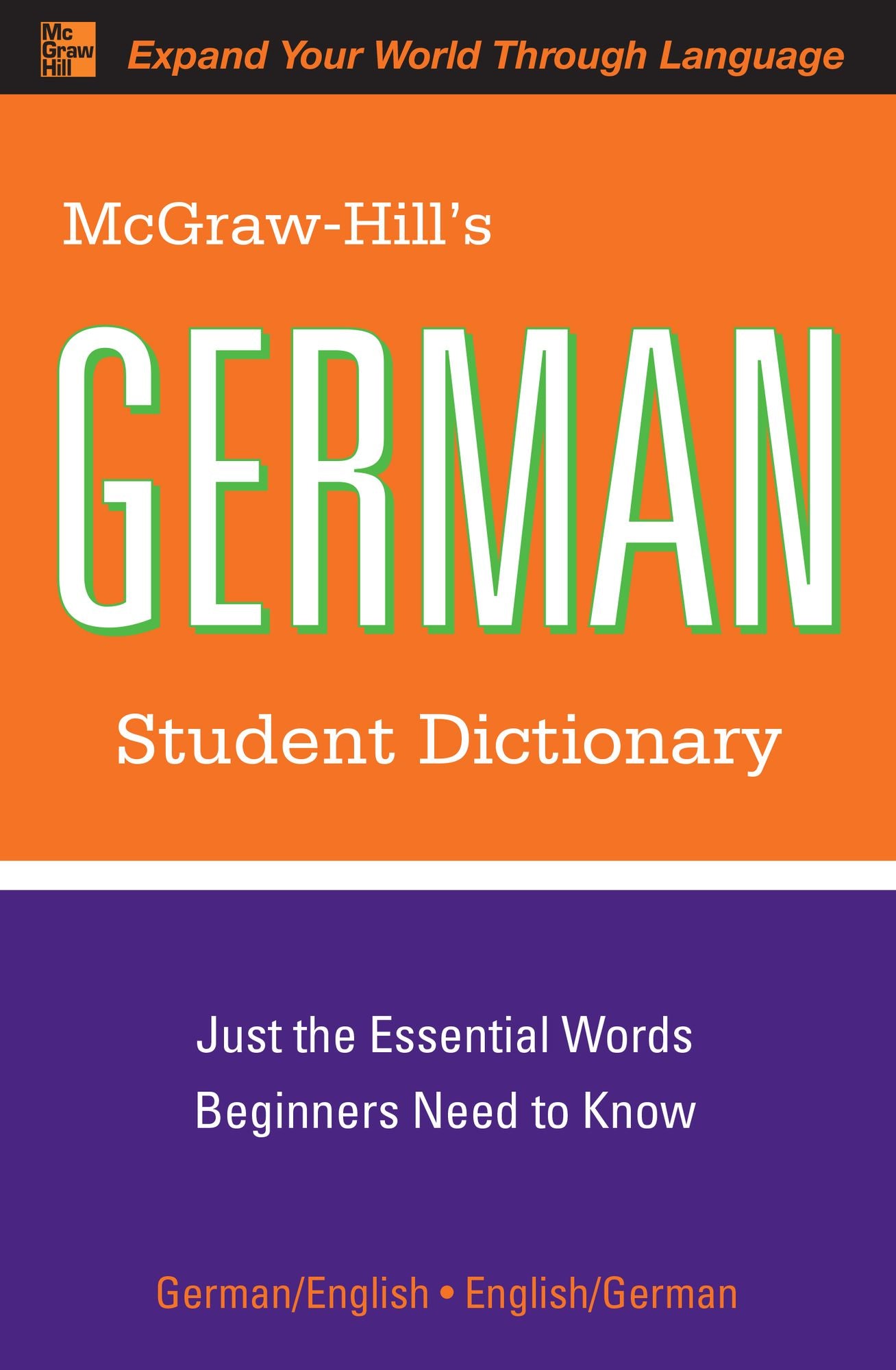 McGraw-Hill's German Student Dictionary