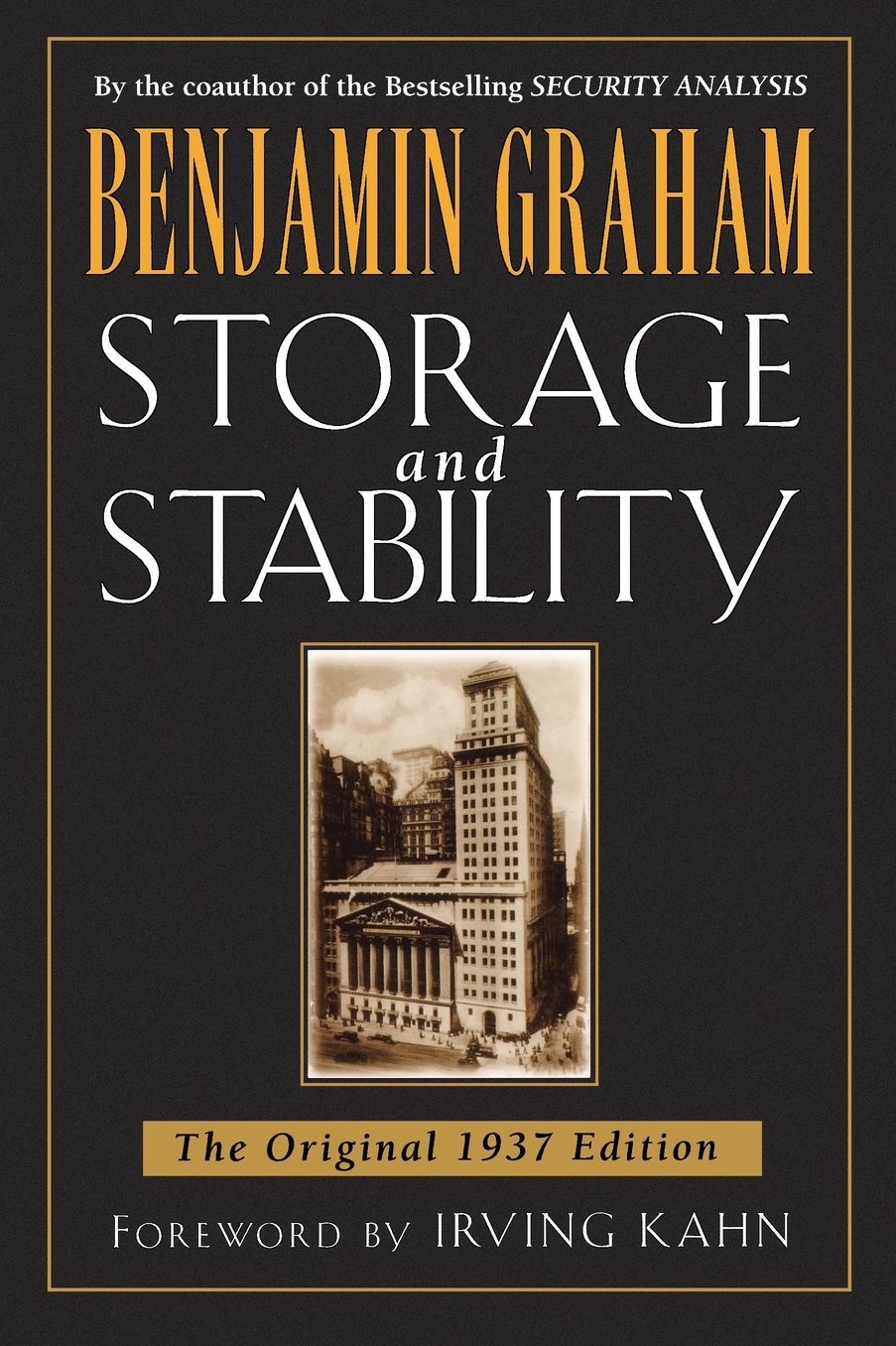 Storage And Stability