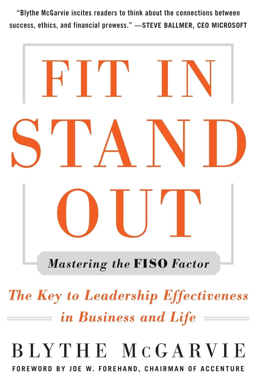 Fit In, Stand Out