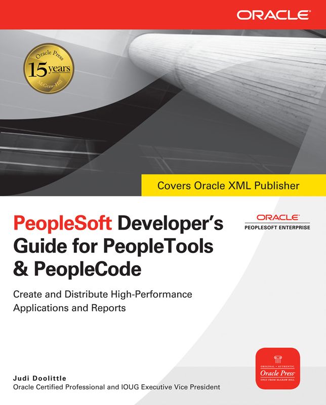 PeopleSoft Developer's Guide for PeopleTools & PeopleCode