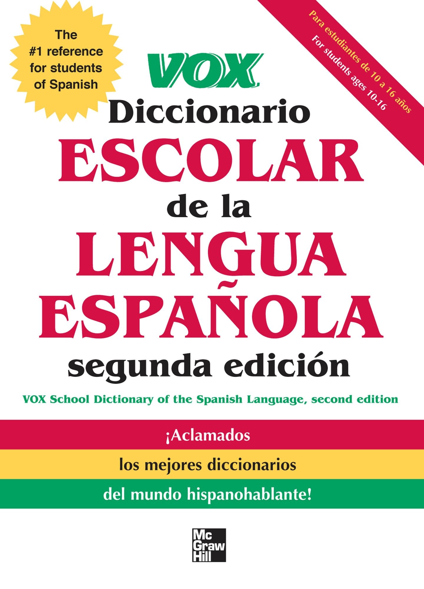 VOX Diccionario Escolar, 2nd Edition