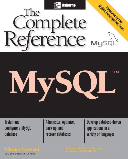 MySQL: The Complete Reference