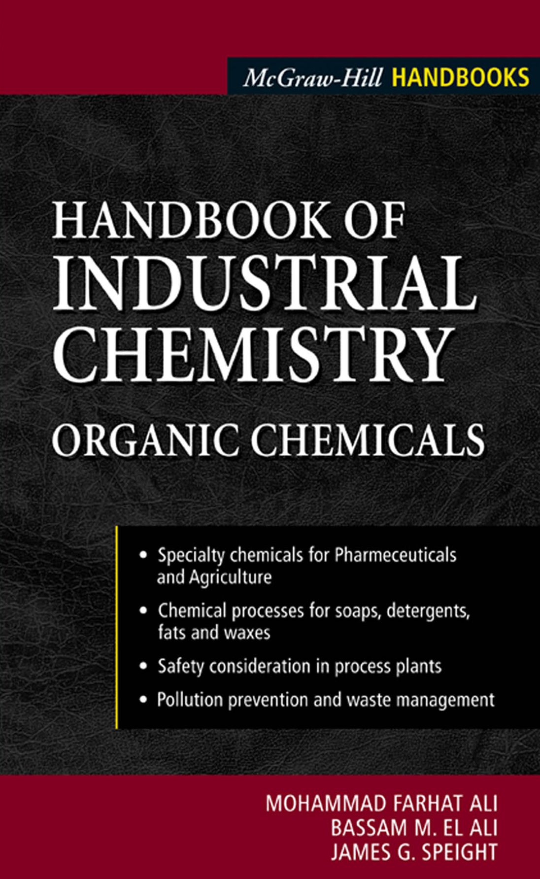 Handbook of Industrial Chemistry: Organic Chemicals
