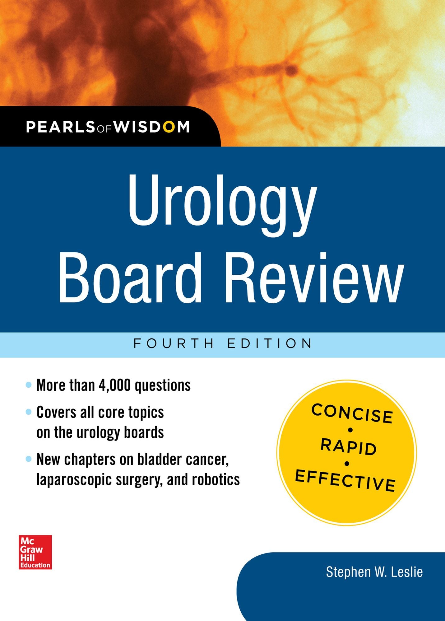 Urology Board Review Pearls of Wisdom, Fourth Edition